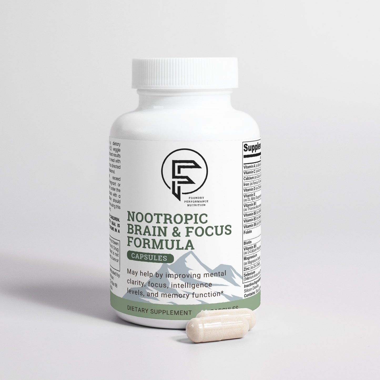 Nootropic Brain & Focus Formula