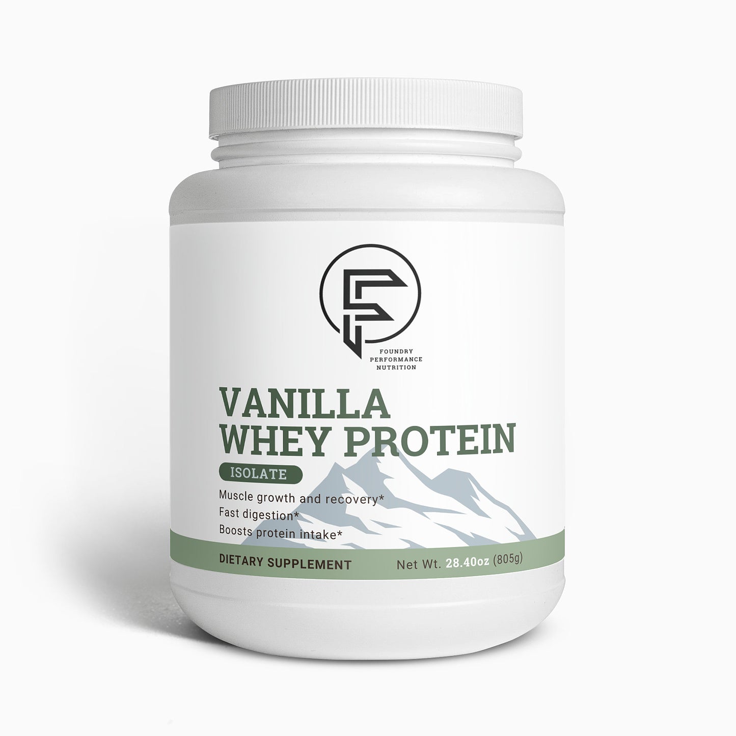 Advanced 100% Whey Protein Isolate (Vanilla)